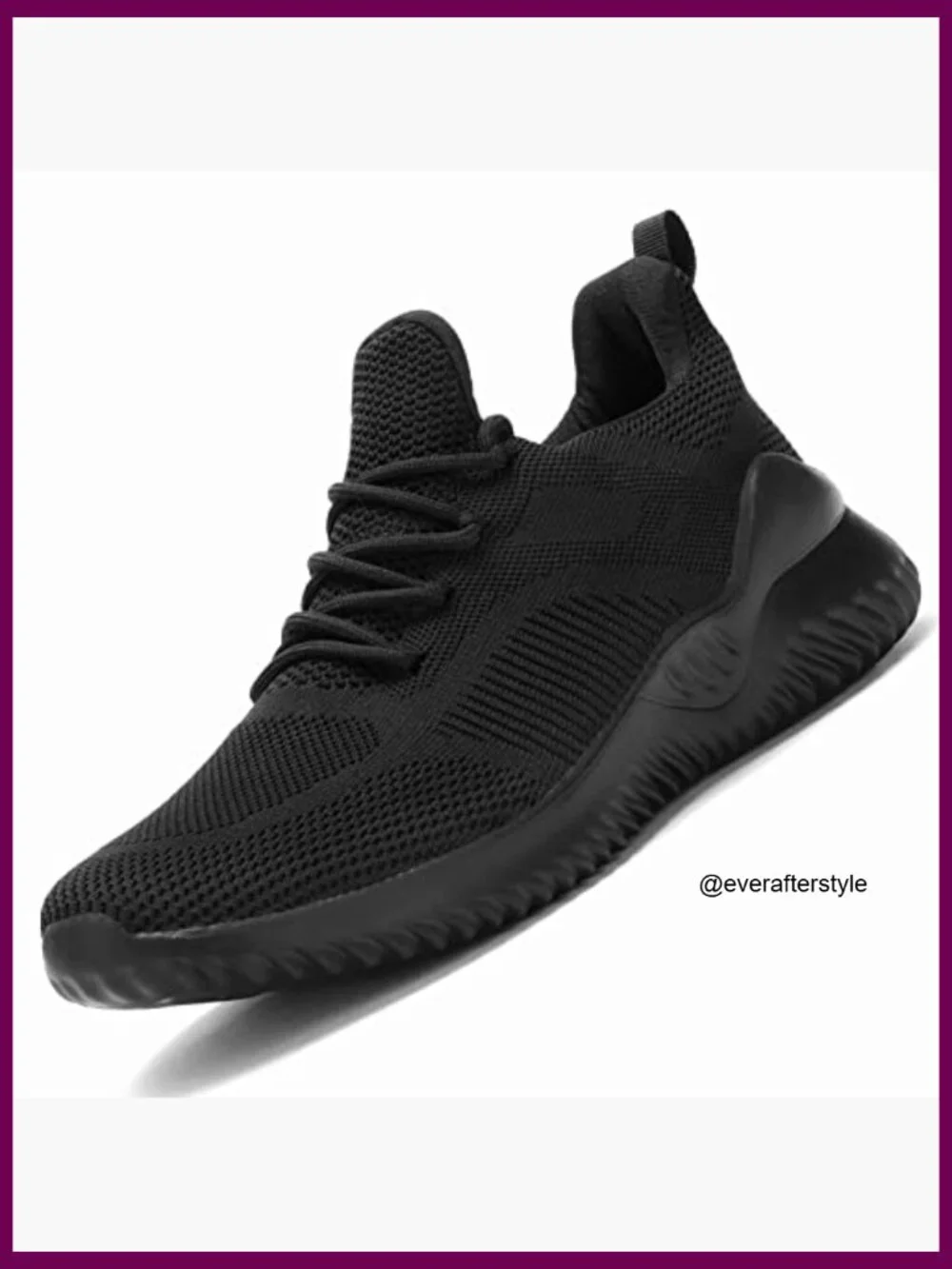 Non Slip Running Shoes Ultra Light Breathable Mesh Sneakers Memory Foam